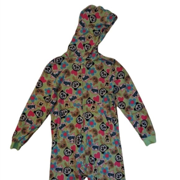 Extremely Me! Teddy and Pets Print Onesie || 7/8 Small - Picture 1 of 8